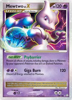 mewtwo lv x 144 146|mewtwo lv x promo.